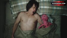 12. Ginger Gonzaga Boobs Scene – Kidding