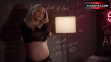 23. Pregnant Jude Demorest in Lingerie – Star