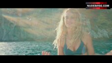 89. Lily James in Blue Bikini – Mamma Mia! Here We Go Again