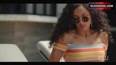 45. Sexy Greta Onieogou in White Bikini – All American