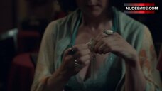 Jackie English in Lingerie – Frankie Drake Mysteries