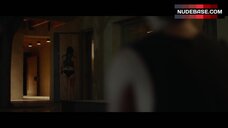 100. Amber Midthunder Gets Out of Pool – 14 Cameras