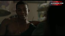 100. Sarah Jeffery Lingerie Scene – Across The Line