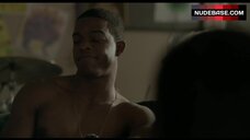 133. Sarah Jeffery Lingerie Scene – Across The Line