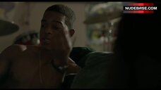 89. Sarah Jeffery Lingerie Scene – Across The Line