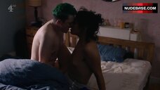 89. Desiree Akhavan Nude Breasts – The Bisexual