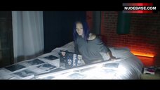 56. Pom Klementieff Flashes Panties – Hacker'S Game Redux