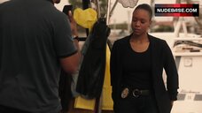 56. Hot Annet Mahendru Wrapped In Towel – Lethal Weapon