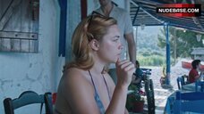 89. Florence Pugh in Bikini on Beach – The Little Drummer Girl