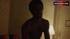 1. Emily Meade Interracial Sex – The Deuce