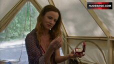 67. Juliette Lewis Bikini Scene – Camping