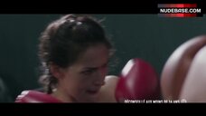 56. Malya Roman Bare Tits on Boxing Ring – Nude