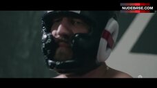 89. Malya Roman Bare Tits on Boxing Ring – Nude