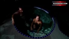 45. Summer Collins Topless in Pool – Doomsday County