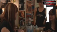 23. Jacqueline Smith Flashes Breasts – Vampegeddon