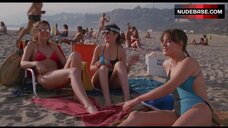 12. Elizabeth Daily in Zebra Bikini – Valley Girl