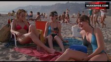 23. Elizabeth Daily in Zebra Bikini – Valley Girl