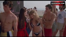 11. Elizabeth Daily in Bikini on Beach – Valley Girl