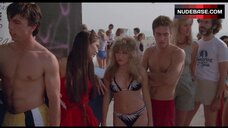 14. Elizabeth Daily in Bikini on Beach – Valley Girl