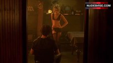 1. Rebecca Romijn Strip Dance in Lingerie – Femme Fatale