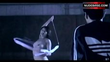 8. Makoto Shinohara Nude Gymnastics – A Woman Wearing A Leotard