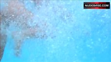 6. Lola Davidson Naked in Pool – Totally Baked