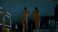 7. Manja Doering Nude Jumping in Pool – Grostadtrevier