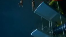 8. Manja Doering Nude Jumping in Pool – Grostadtrevier