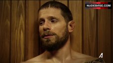 5. Natalie Martinez Removes Bra in Sauna – Kingdom