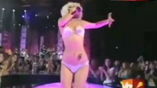 2. Bai Ling in Bikini on Stage – But Can They Sing?