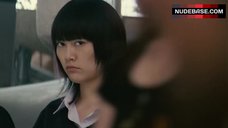 1. Rinko Kikuchi Shows Hairy Pussy – Babel