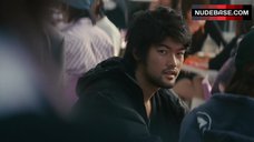 5. Rinko Kikuchi Shows Hairy Pussy – Babel