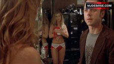 8. Lynn Collins in Panties  in The Locker Room – The Dog Problem