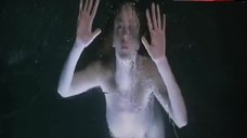 10. Pascale Bussieres Naked in Underwater – When Night Is Falling