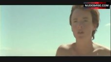 6. Pascale Bussieres Full Naked on Beach – La Turbulence Des Fluides