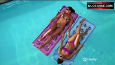 10. Charisma Carpenter Swimming Pool Scene – The Lying Game