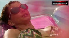 6. Charisma Carpenter Swimming Pool Scene – The Lying Game