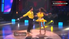 9. Monique Coleman Flashes Ass – Dancing With The Stars