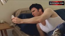 4. Christine Taylor in White Lace Panties – Room 6