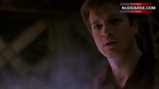 6. Summer Glau Completely Nude – Firefly