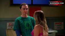 9. Kaley Cuoco Shows Sexy Bra – The Big Bang Theory