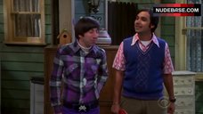 2. Kaley Cuoco Pokies Through Dress – The Big Bang Theory