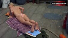 12. Taryn Reif Topless in Thong – Blood Surf