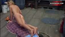 34. Taryn Reif Topless in Thong – Blood Surf