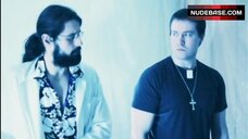 12. Allison Egan Shows Boobs and Pussy – Easter Casket