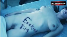 Allison Egan Shows Boobs and Pussy – Easter Casket