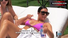 34. Kim Kardashian West in Pink Bikini – Keeping Up With The Kardashians