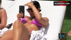 45. Kim Kardashian West in Pink Bikini – Keeping Up With The Kardashians