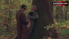 34. Deborah Kara Unger Oral Sex in Woods – Sunshine