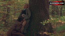 67. Deborah Kara Unger Oral Sex in Woods – Sunshine